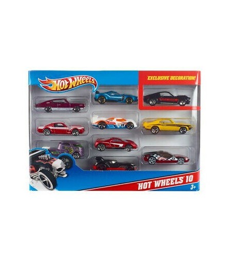 Hot Wheels Coffret 10...