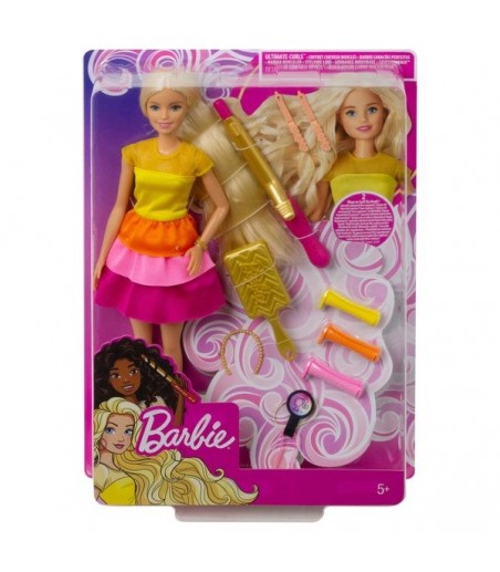 Barbie cheveux bouclés