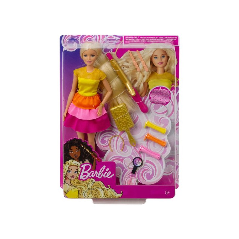 Barbie cheveux bouclés