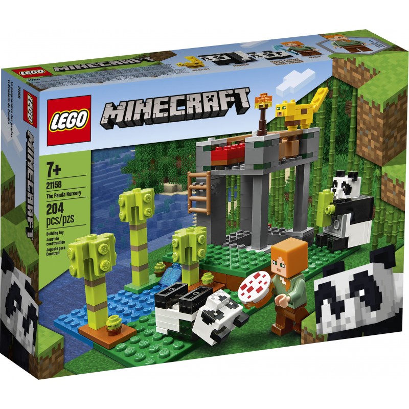 Lego Minecraft 21158 : La garderie des pandas
