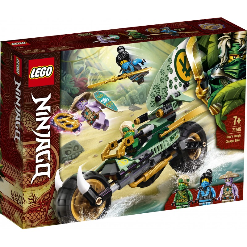 Lego Ninjago 71745 : La moto de la jungle de Lloyd