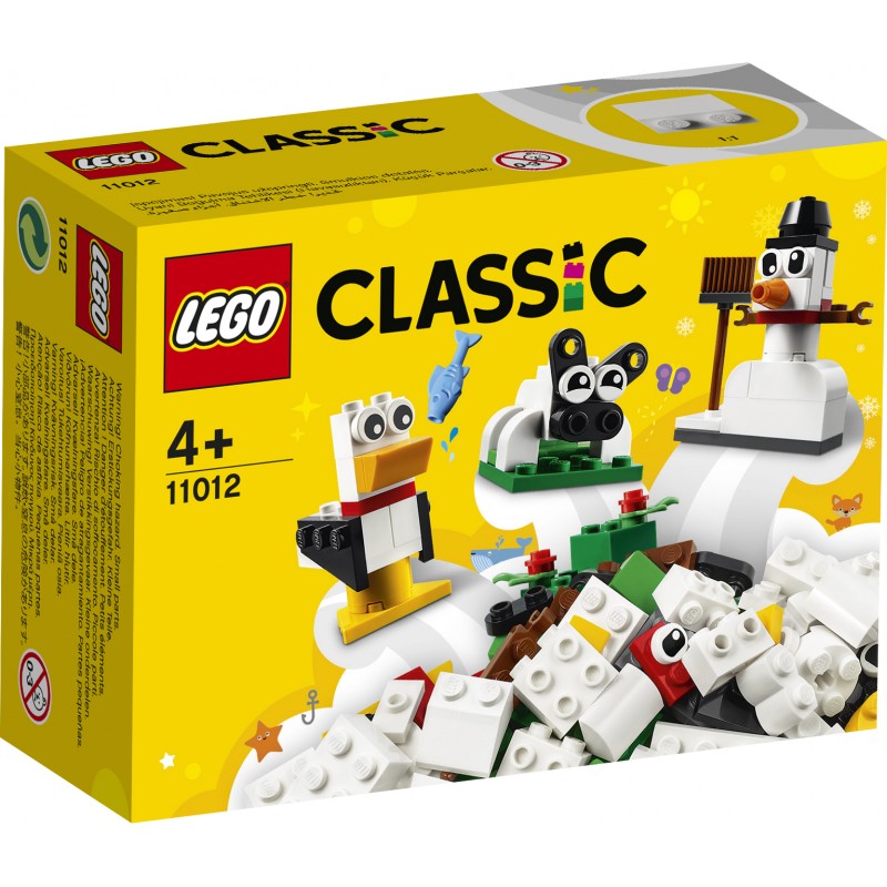 Lego Classic 11012 : Briques blanches créatives