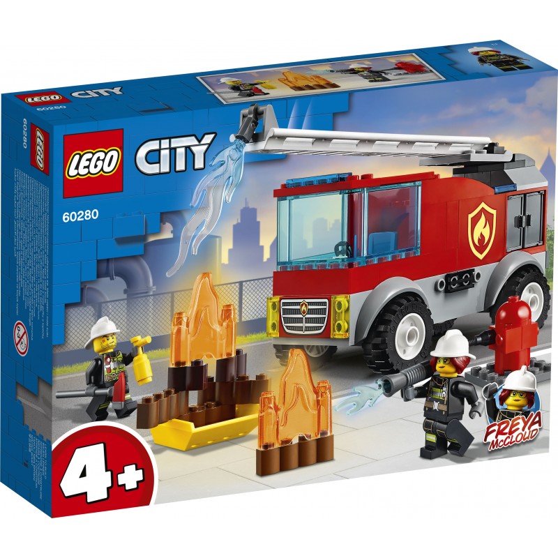 Lego City 60280 : Le camion des pompiers avec échelle