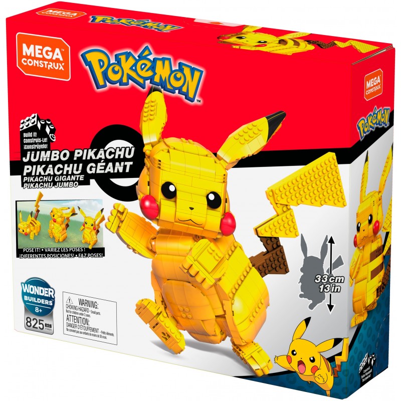 Pokémon Pikachu Géant - Mega Construx