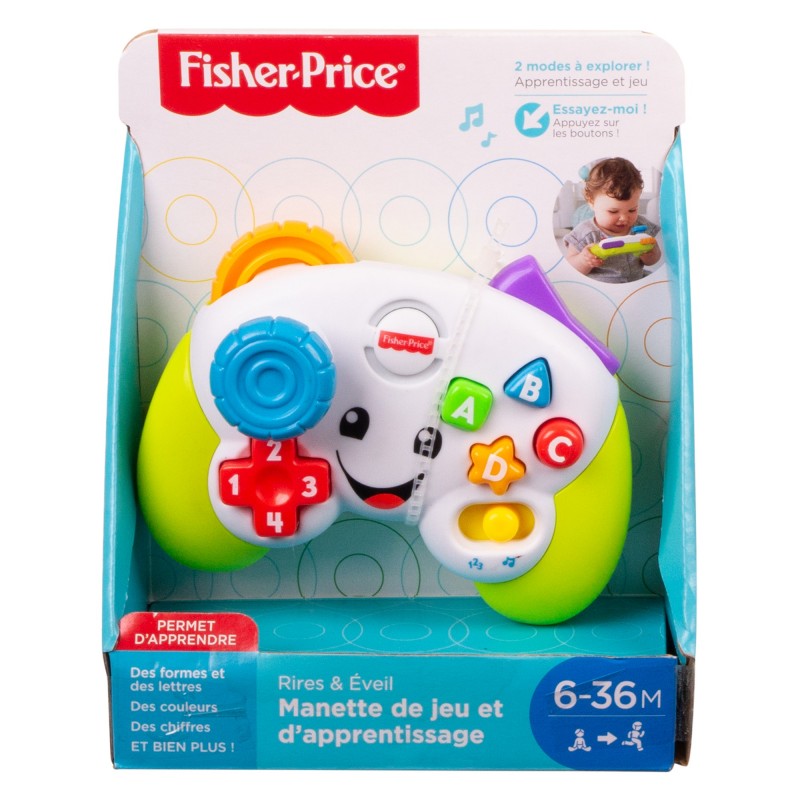 La manette de jeux et d’apprentissages