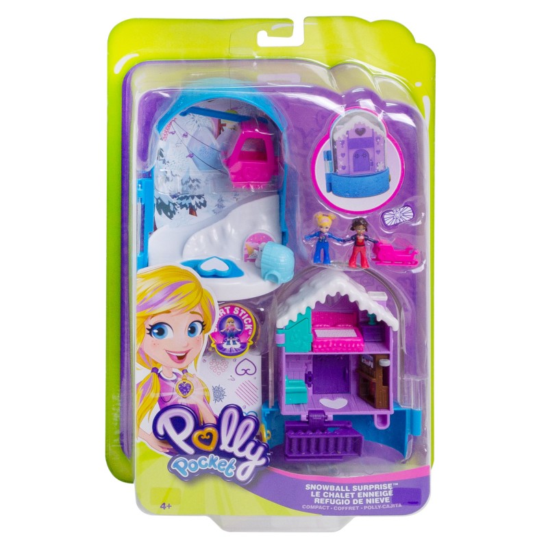 Polly pocket - Le chalet enneigé
