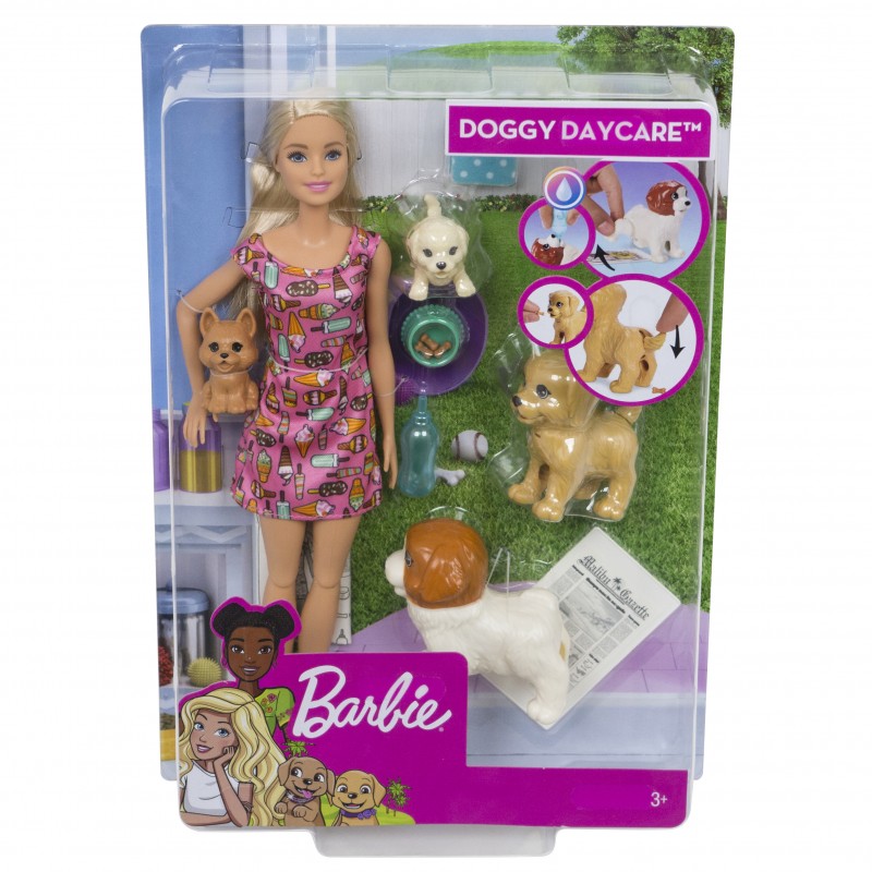 Coffret Barbie et ses chiens