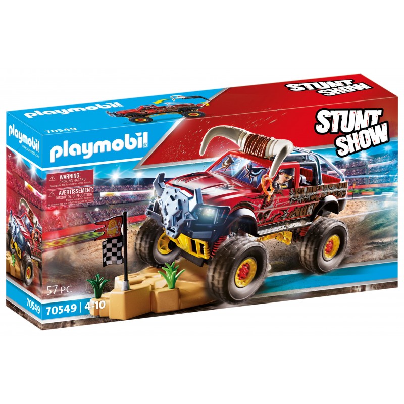 Stuntshow 4x4 de cascade Taureau - Playmobil 70549