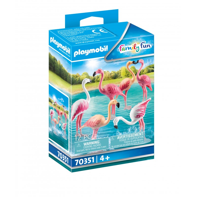 Groupe de flamants roses - Playmobil 70351