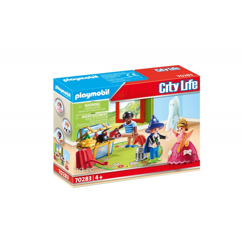 Enfants et malle de déguisement - Playmobil 70283