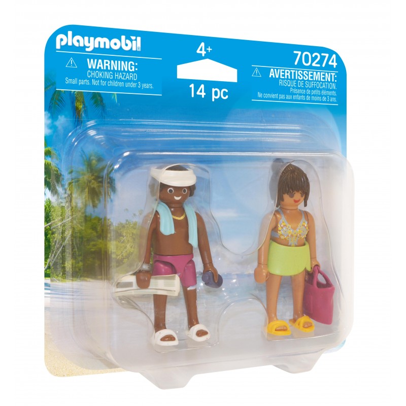 Couple de vacanciers - Playmobil 70274