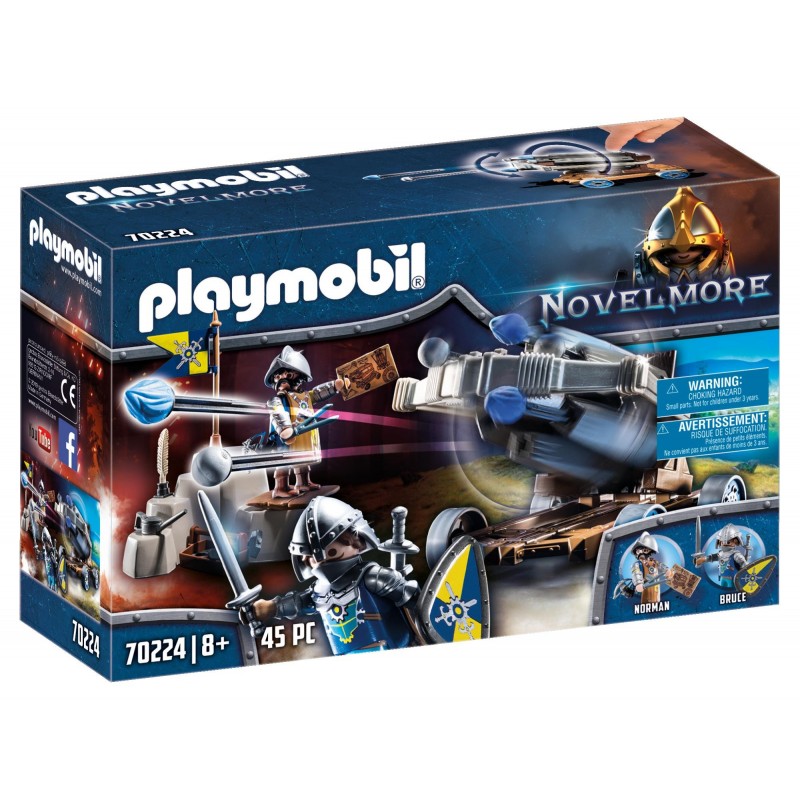 Chevaliers Novelmore et baliste - Playmobil 70224