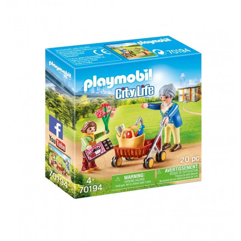 Petite fille et grand-mère - Playmobil 70194