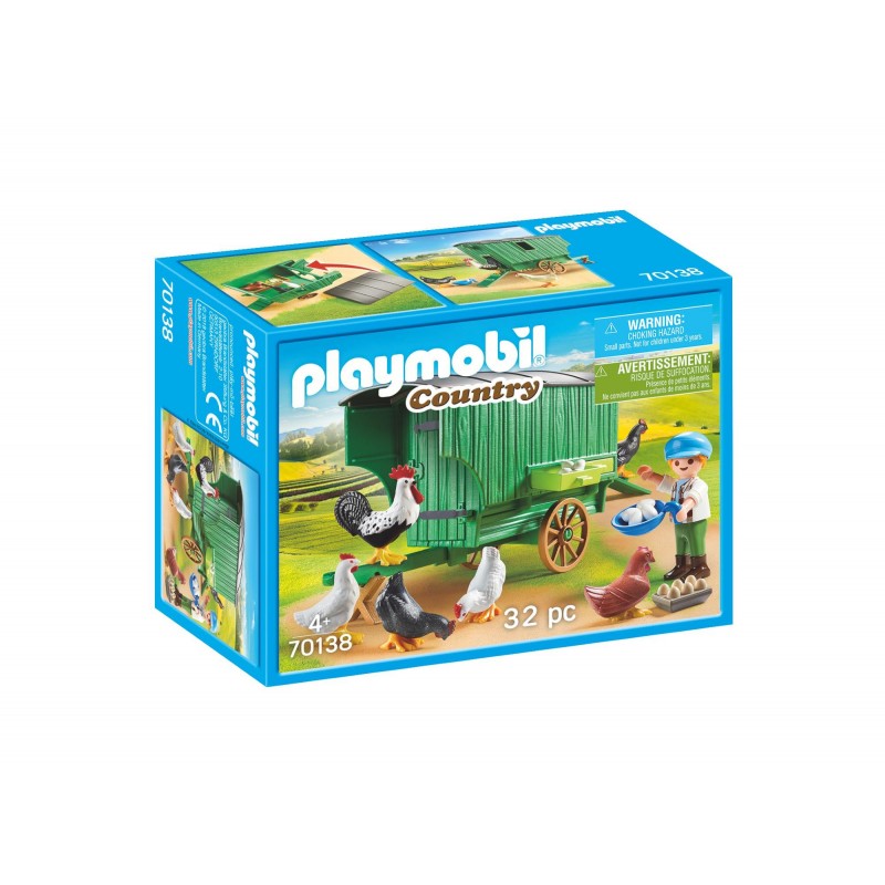 Enfant et poulailler - Playmobil 70138