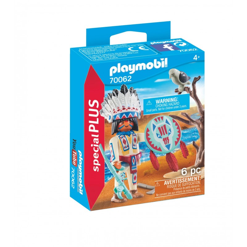 Chef de tribu autochtone - Playmobil 70062
