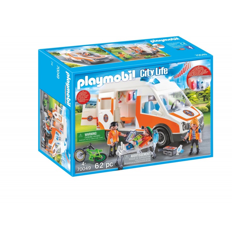 Ambulance et secouristes - Playmobil 70049