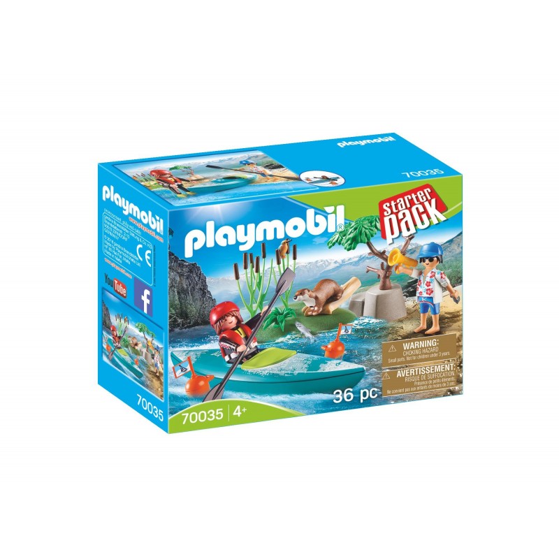 StarterPack Sportifs et kayak - Playmobil 70035