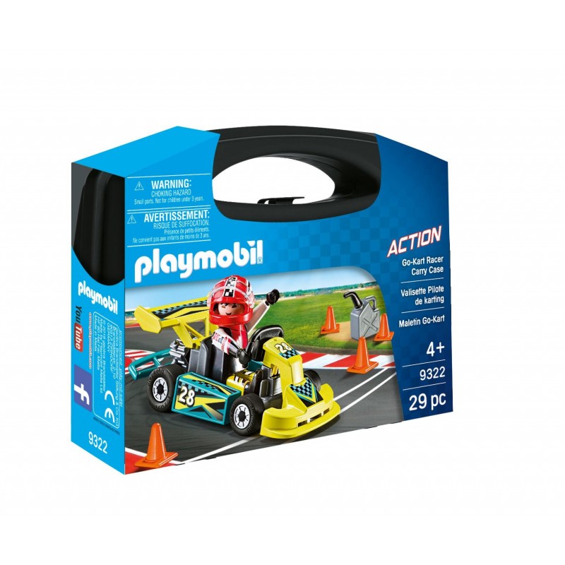 Valisette Pilote de karting - Playmobil 9322