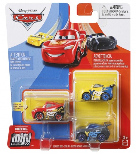 Pack de 3 Mini Véhicules Cars