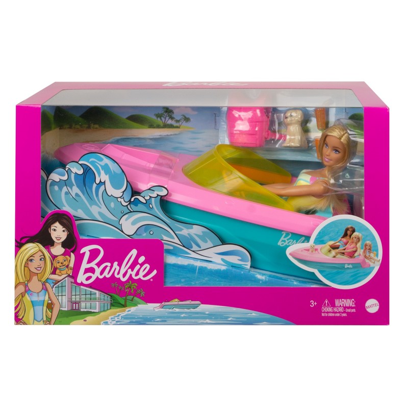 Barbie et son bateau