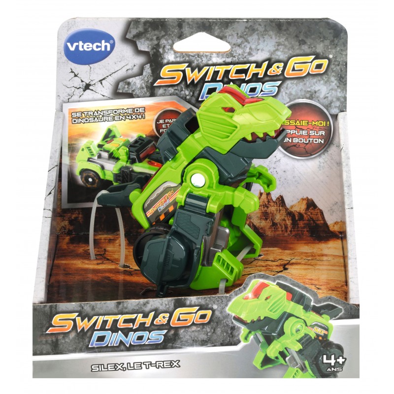 Petits véhicules Switch & Go Dinos