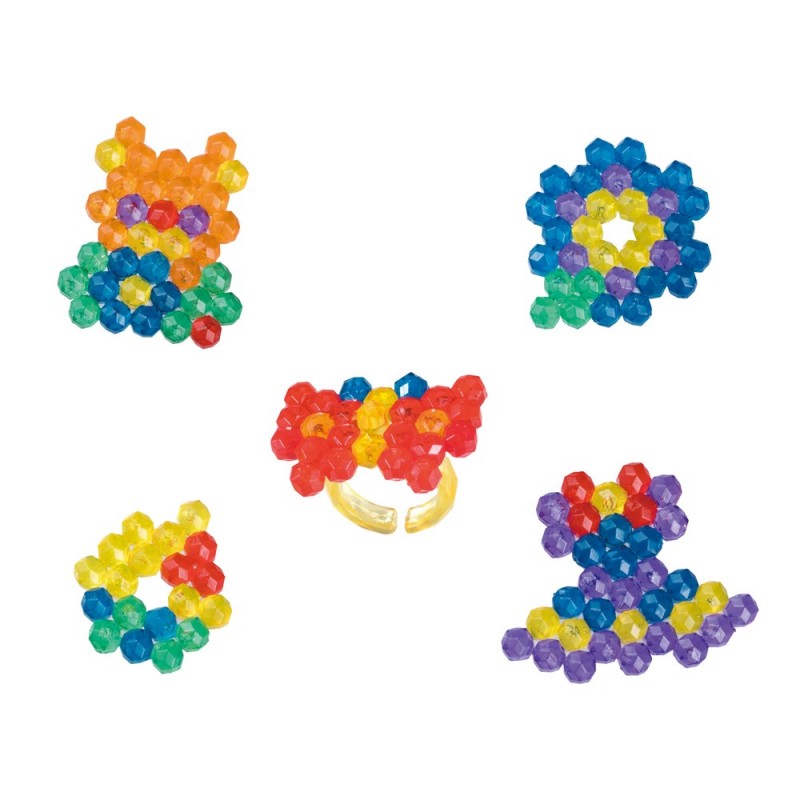 Le mini coffret bagues fantaisies Aquabeads