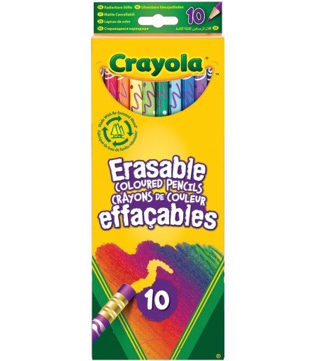 10 Crayons De Couleur...