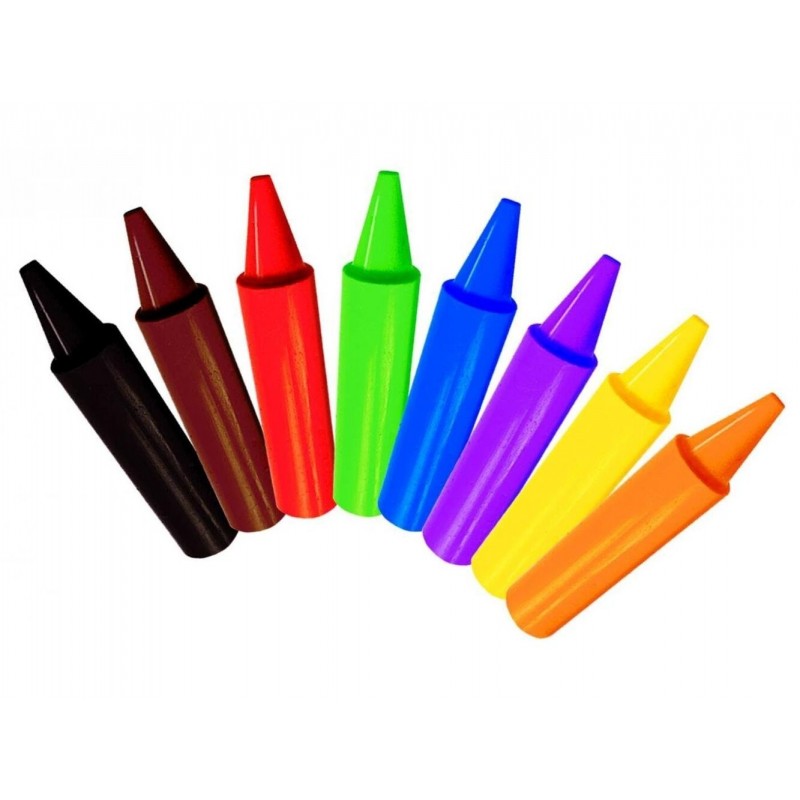 24 "Maxi" crayons à la cire