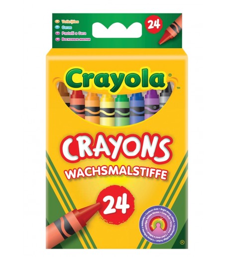 24 Crayons à la cire