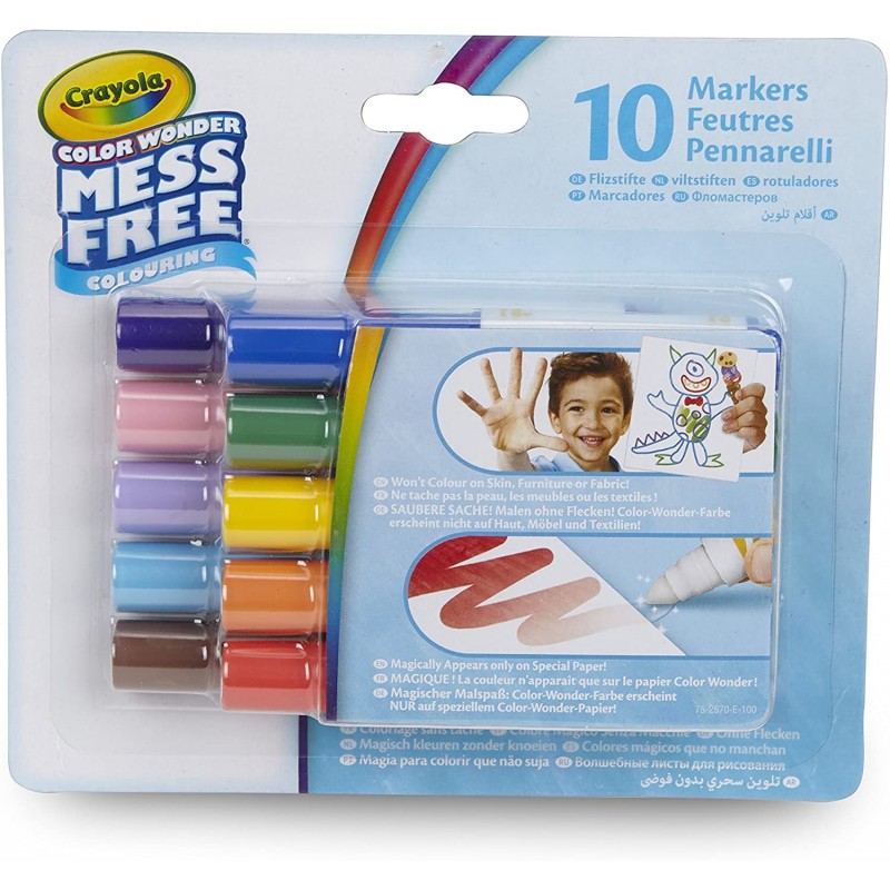 10 Mini-Feutres Color Wonder