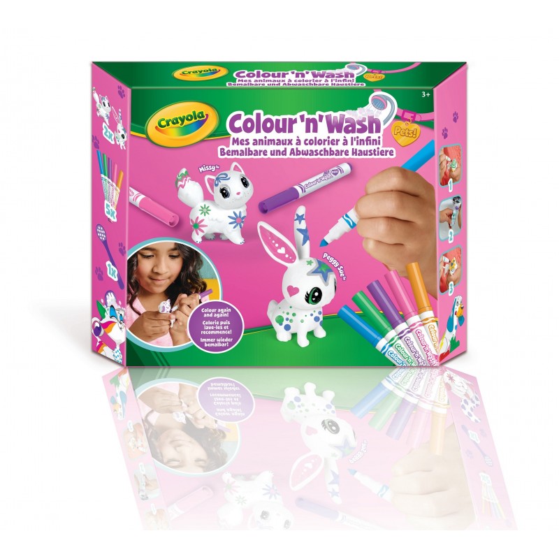 Washimals Kit 1 - Animaux à colorier