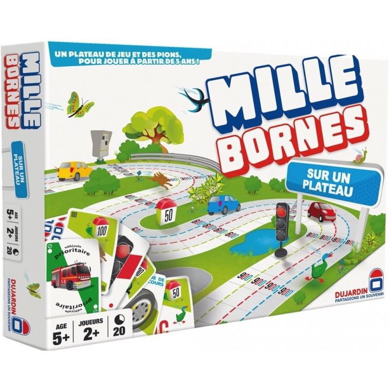 Mille Bornes Sur Un Plateau