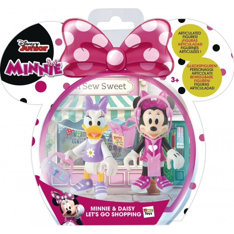 Pack De 2 Figurines Minnie & Daisy Shopping