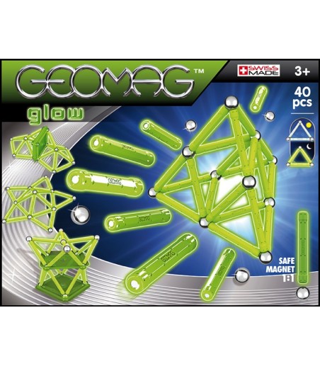Geomag - Glow 40 pièces