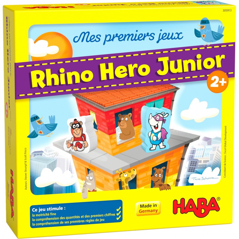 Mes premiers jeux – Rhino Hero Junior