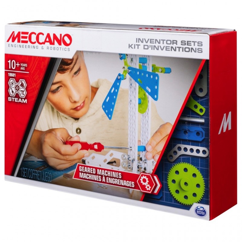 Kit d'Invention engrenages Meccano
