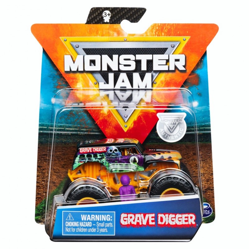 Monster jam - Pack de 1 asst - échelle 1:64