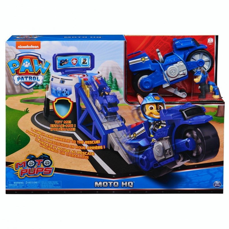Playset lanceur moto pups Paw Patrol