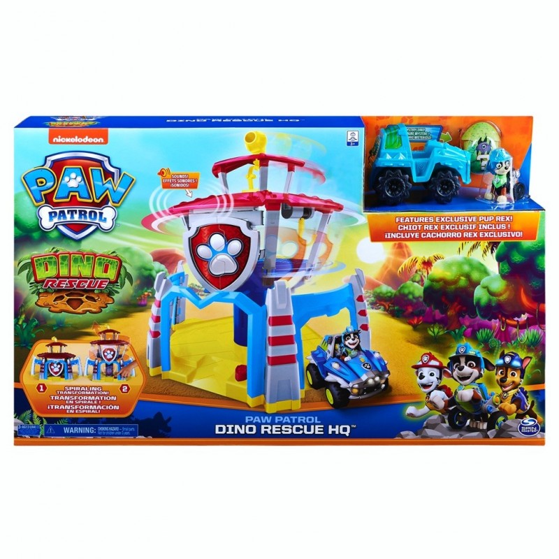 Playset quartier general dino rescue Paw Patrol