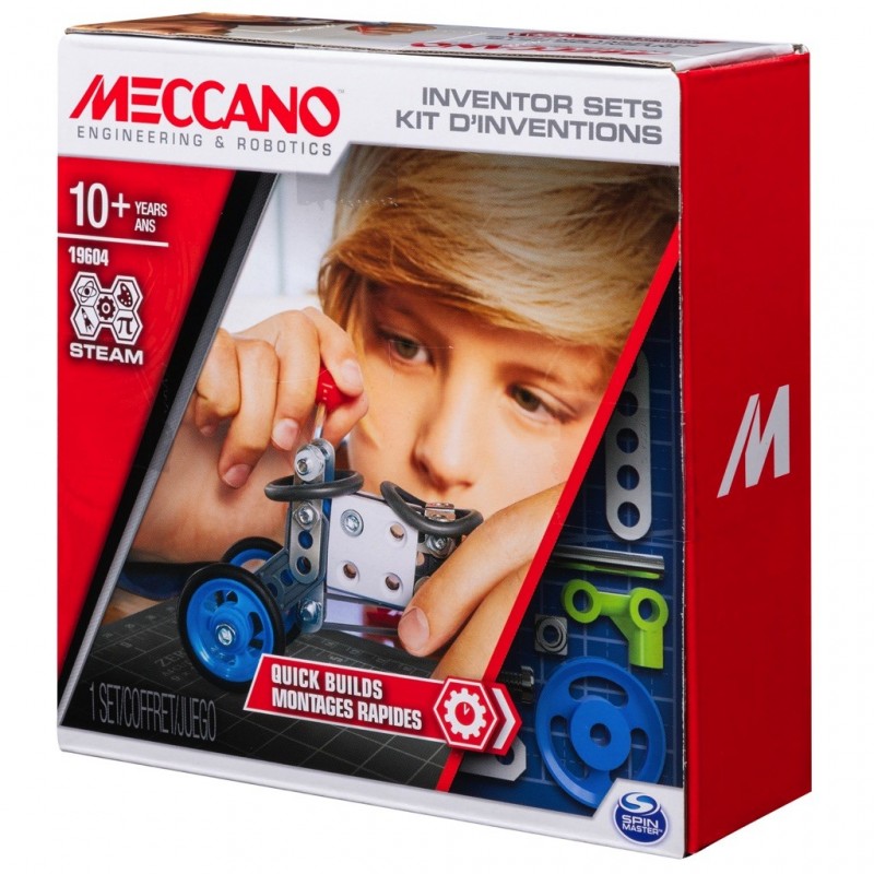 Set 1 – kit d’inventions – montages rapides Meccano