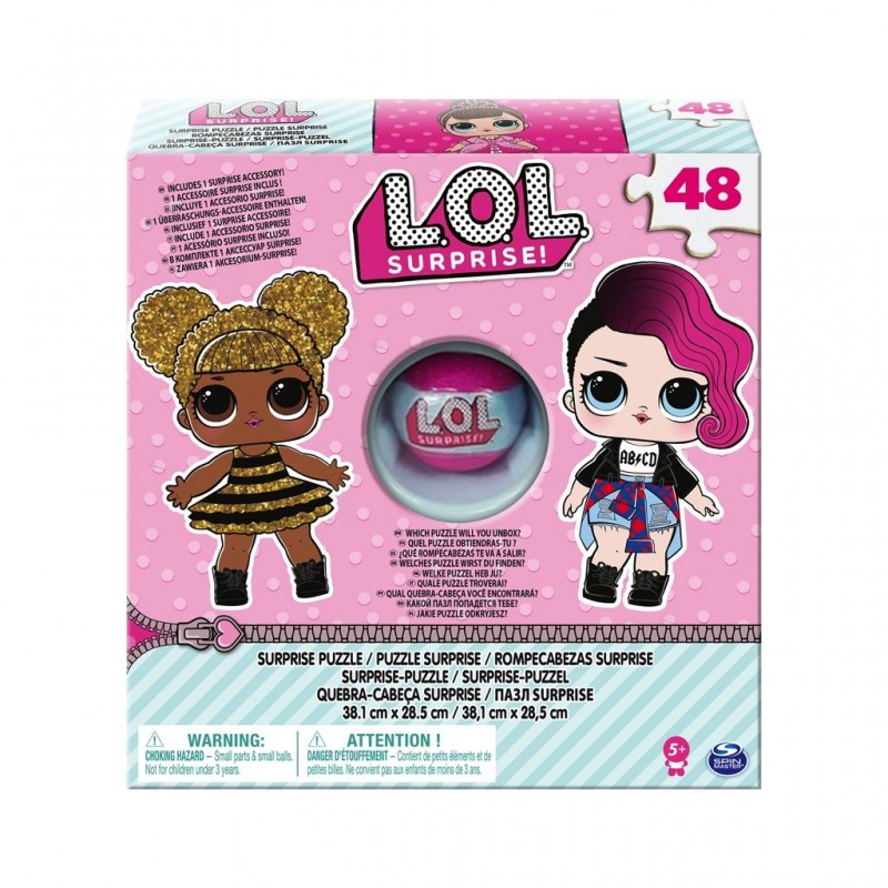 Puzzle boite avec fig exclue L.O.L surprise