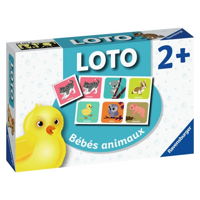 Loto Bébés animaux