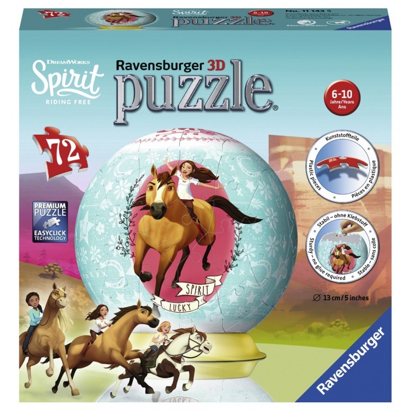 Puzzles 3D Ronds 72 pièces