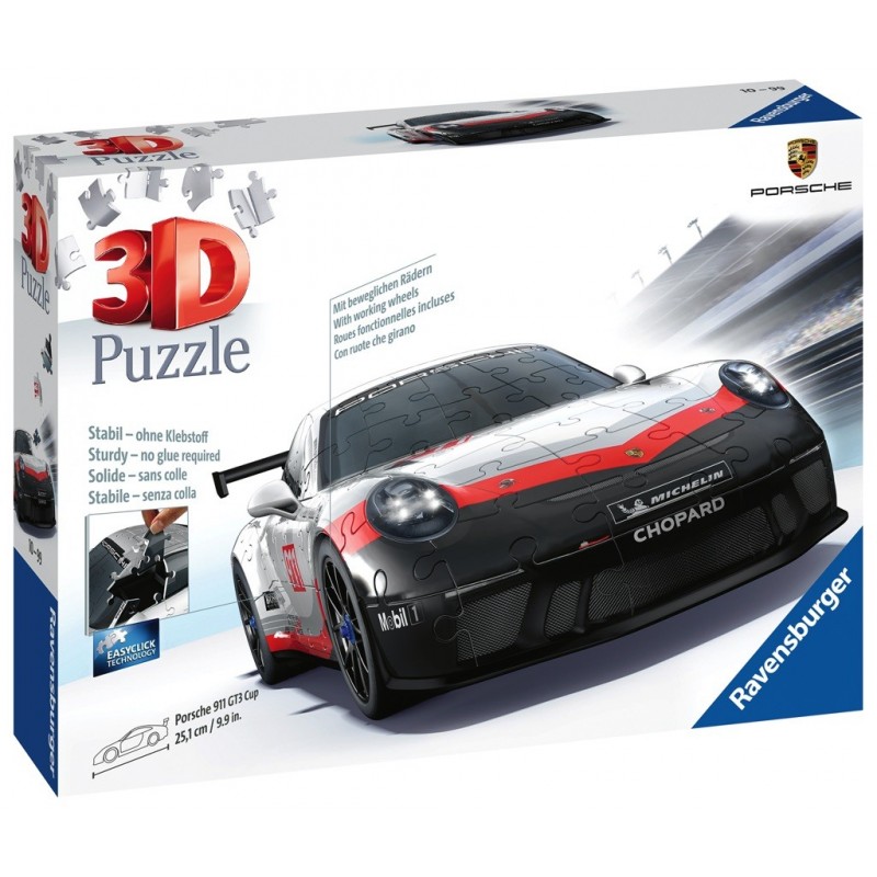 Puzzle 3D Porsche 911 GT3 Cup