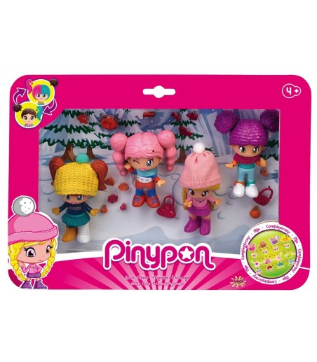 Pinypon 4 Figurines Sport...