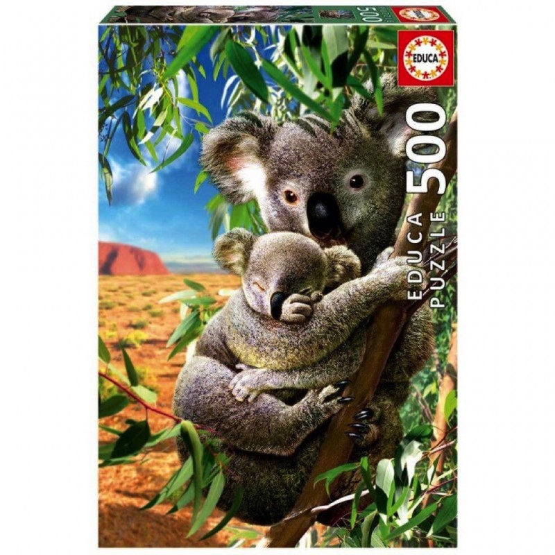 Puzzle 500 pièces -  Koala et son petit
