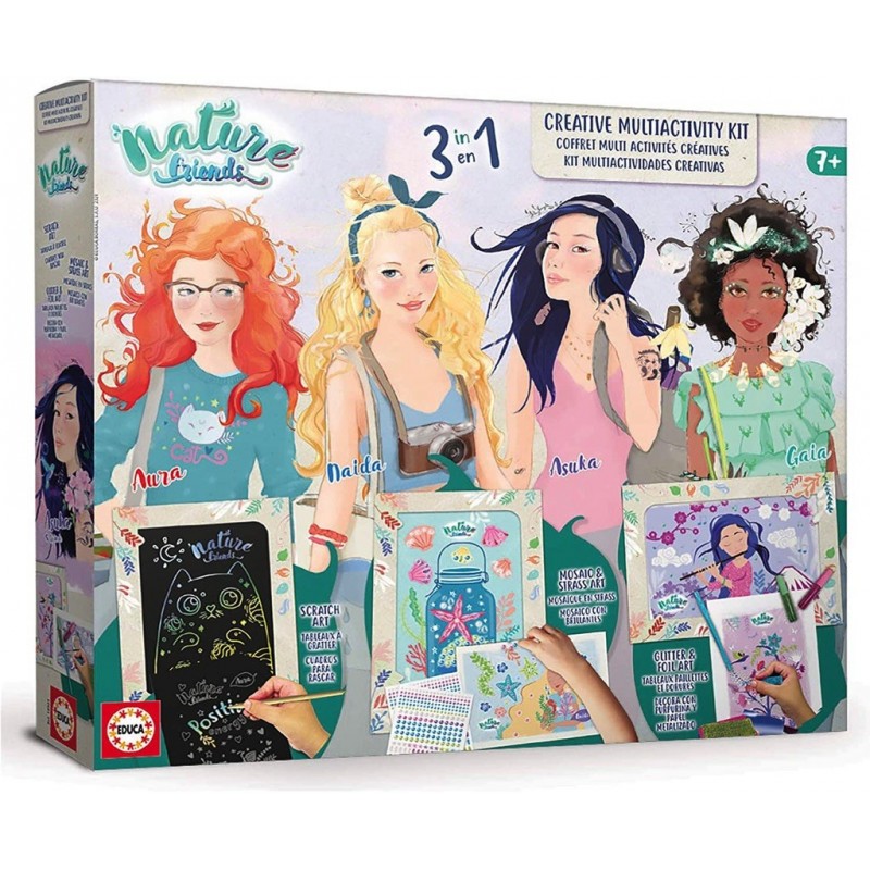 Coffret multi Activités scintillant  Nature Friends