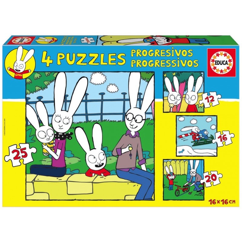 Puzzles progressifs Simon