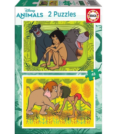 2 Puzzles 48 pièces - Le...