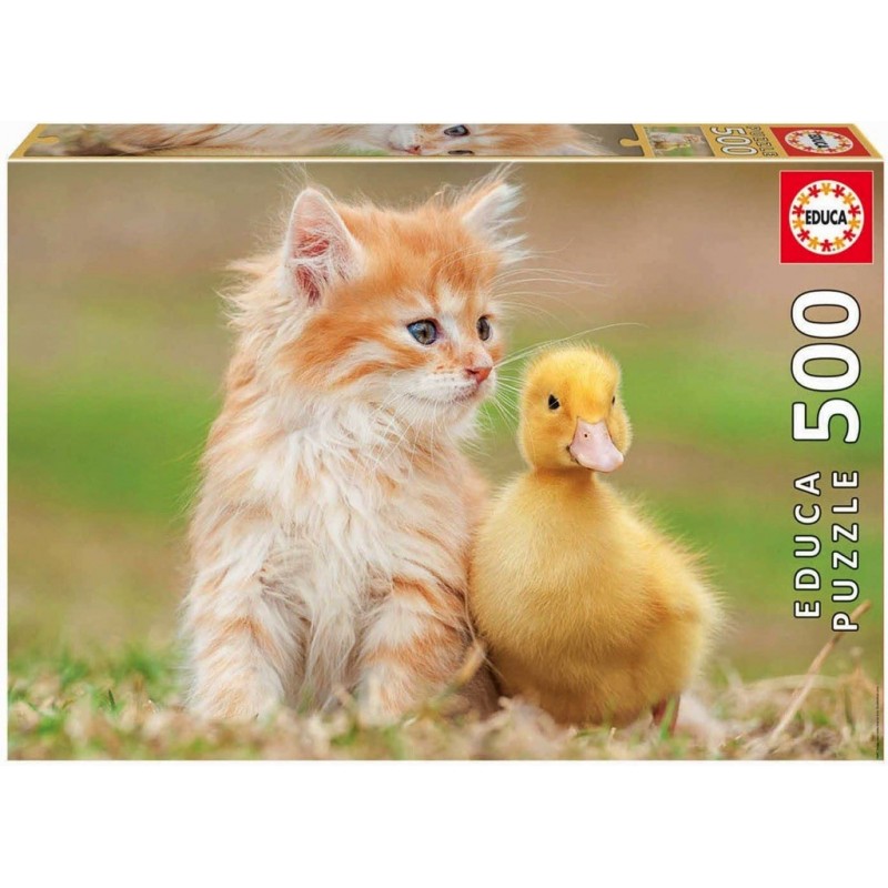 Puzzle 500 pièces - Adorables amis